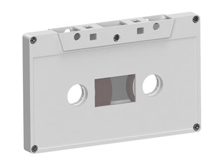 Front View Tape Cassettes Mockup 3D Render