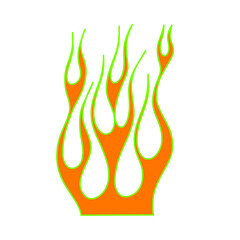 fire and flames png