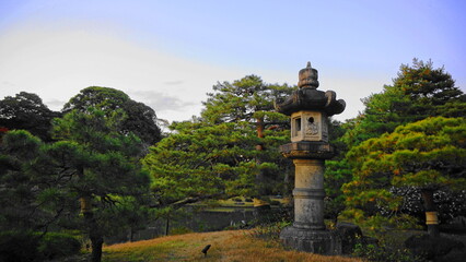 Naklejka premium 秋の六義園