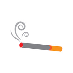 Cigarette icon vector. Smoking logo illustration. Cigarette symbol vector