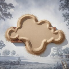 winter landscape with snow covered bridge