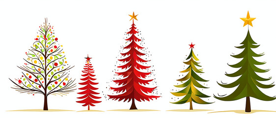 christmas trees collection