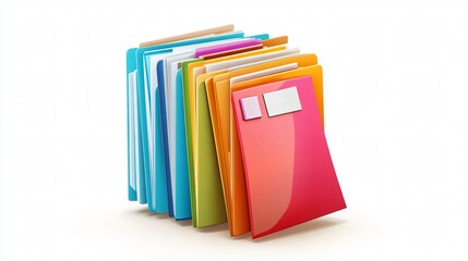 Professional Document Management 2D Vector Illustration for Business Use