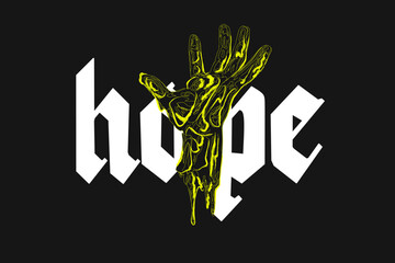 Fototapeta premium Design Vector Typography For t-shirt, hoodie, streetwear, poster, and other