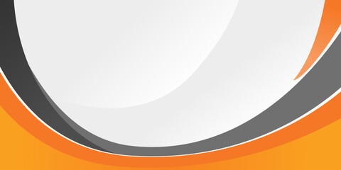 Obraz premium abstract business banner wave background