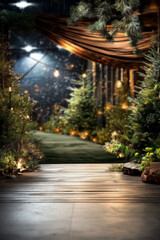 Christmas Background Backdrop