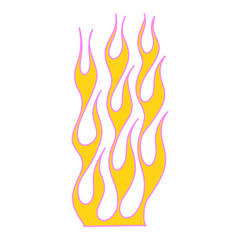 Flame design png