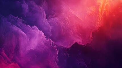 Naklejka premium Abstract Purple and Red Swirling Cloud Formation