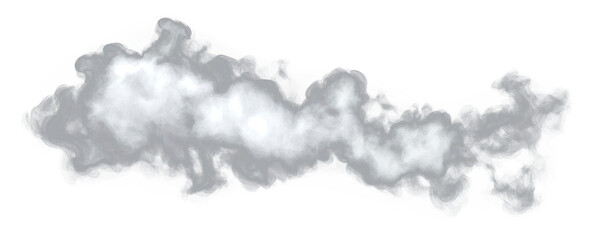 Obraz premium PNG White smoky smoke background vapor.