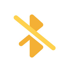 Pixelated Figure Crossed Out: Prohibition or Invalidation Symbol