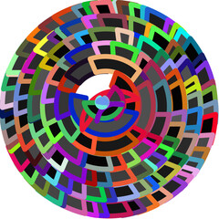 color wheel illustration
