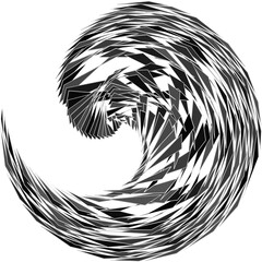 black and white abstract background