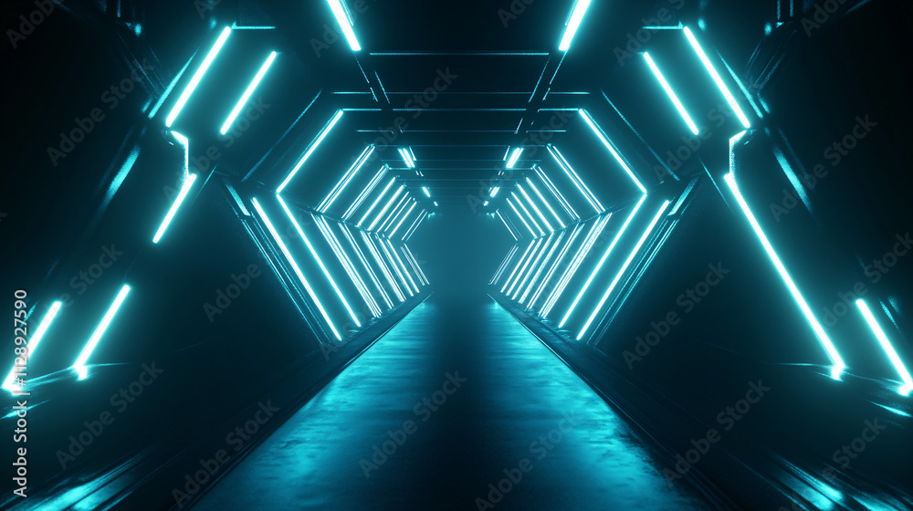 Poster An abstract background with simple vector lines in dark blue, creating a clean, modern, and sleek design.

