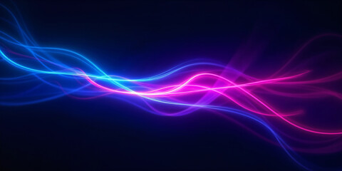 minimal abstract wallpaper with smoke waves in blue and purple on a white background