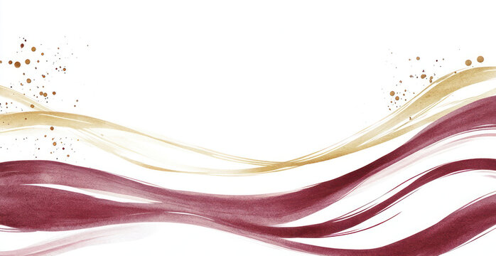 PNG Wave border frame background lines art.