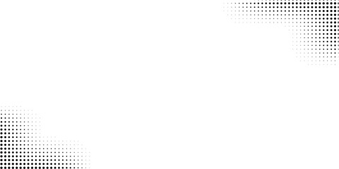 Wave halftone pattern. Halftone dots background. Vector