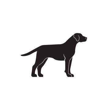 recommend clip art: Mountain Cur dog, silhouette dog breeds animal pet