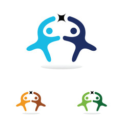 Reaching Star logo, , Online Learning logo designs vector, Kids Dream logo, Reach Dreams logo