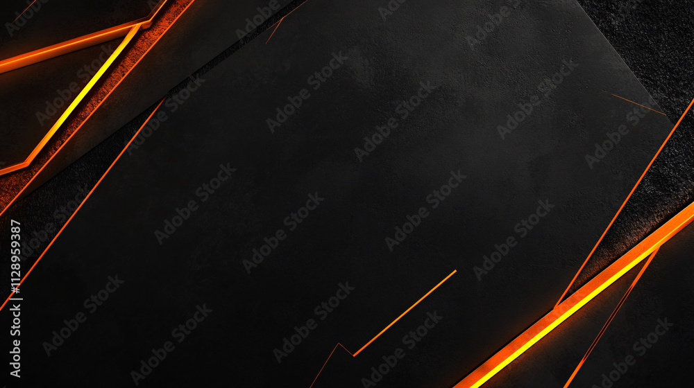 Poster a modern desktop background with sleek black design elements, clean lines, and subtle gradients for 
