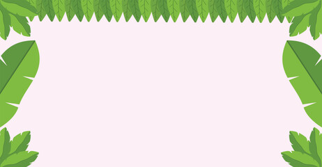 Happy Ugadi Festival with decorative leaf vector with empty space, Ugadi celebration in india, India new year festival, andhra pradesh, Hindu new year, copy space for text