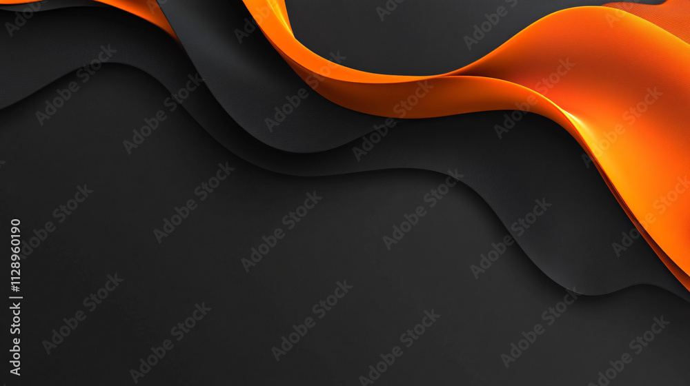 Poster a modern desktop background with sleek black design elements, clean lines, and subtle gradients for 