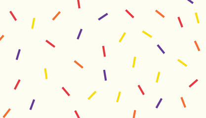 Background sprinkles sweet unique design