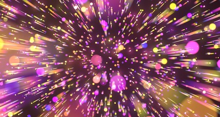 Fototapeta premium Abstract background with colorful spiral swirl lines