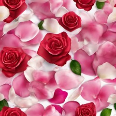 pink roses background