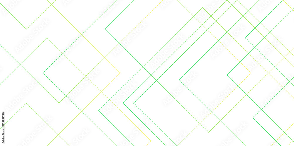 Poster Abstract white blue and white vector blueprint background. Futuristic architecture concept with digital geometric connection blue lines. Vibrant futuristic digital connection technology