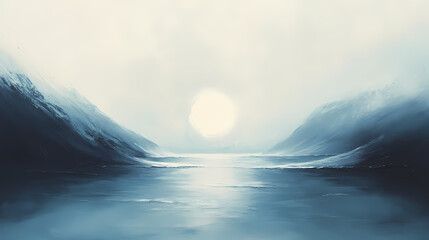 Naklejka premium silent reverie