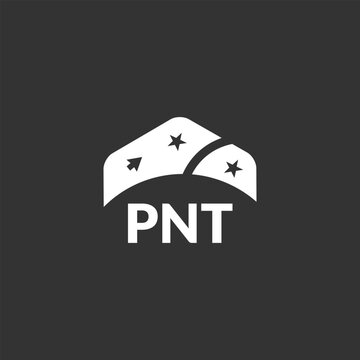 PNT letter logo design on white background. Creative  modern PNT letter logo design. Vector design.