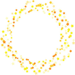 Star confetti background for Christmas. vector eps10