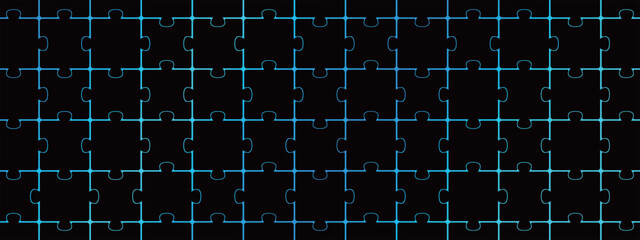 サイバーパンクなパズルのバナー