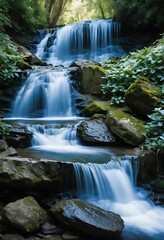waterfall in the forest