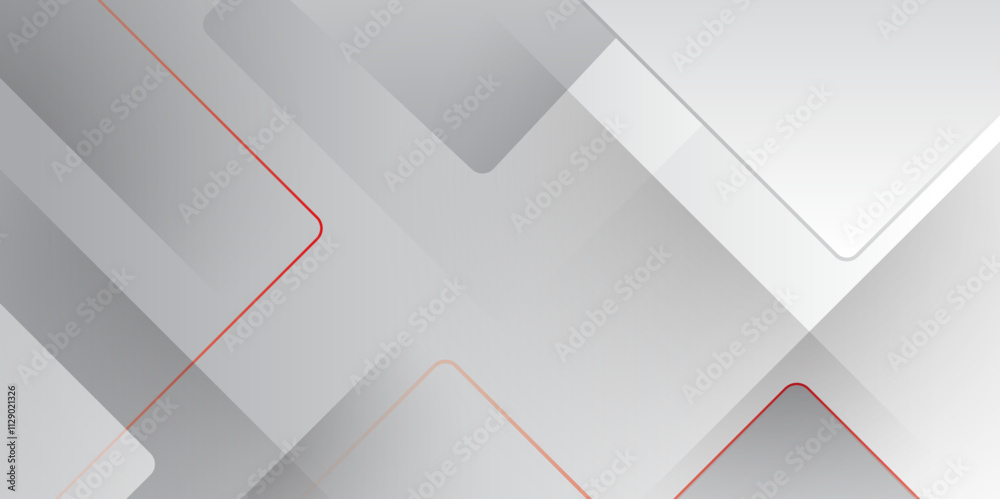 Poster Simple gray background stoke triangles shapes. modern design template background. abstract gray line light dynamic shape composition background for poster, banner, wallpaper, flyer presentation bg.