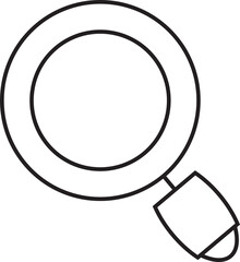 Magnifying Glass Line Icon