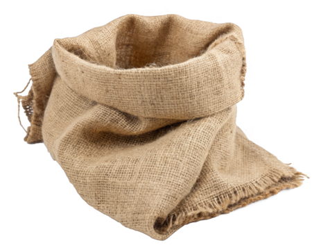 Empty Burlap Sack, Rustic Texture, Natural Fiber, Brown, Packaging, Hemp, Jute, Sackcloth, Container