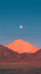 Wallpaper of the Moon Valley in San Pedro de Atacama
