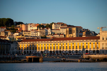Lissabon vom Fluss aus