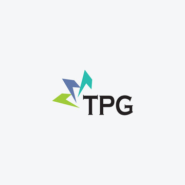TPG letter logo design on white background. Creative  modern TPG letter logo design. Vector design.