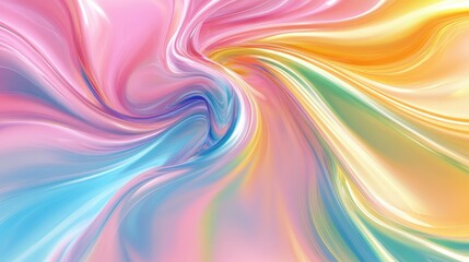 Liquid colors swirling gracefully