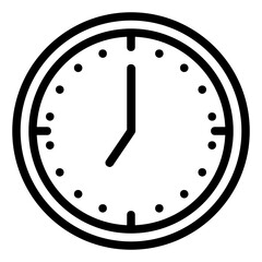 user interface clock icon