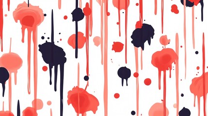 Halloween Night Crime Scene with Blood Dripping - Spooky Horror