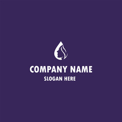 Vector logo design for beauty salon, hair salon, cosmetic