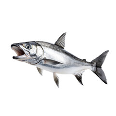 Obraz premium Fresh Fish Illustration on Transparent Background