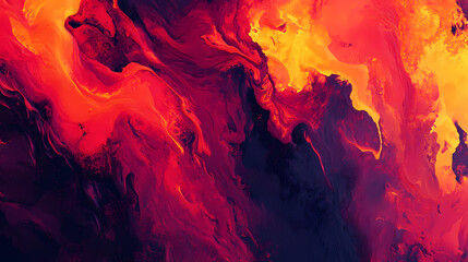 Volcanic magma lava texture. Magma. Illustration