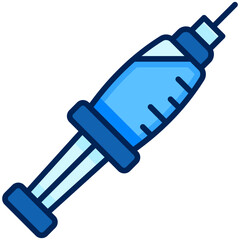 syringe Filled Line Icon