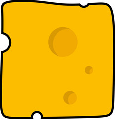 Cheese Slice Square