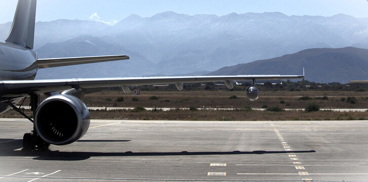 Canadian Air force at Chania Airport Crete.