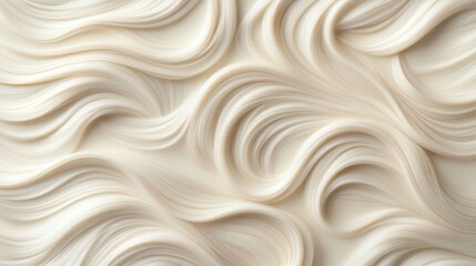 Glistening Platinum Blonde Curly Hair in Ultra-High Detail
